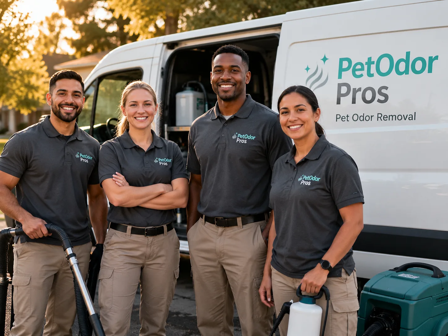 Pet Odor Removal team serving Hereford, PA